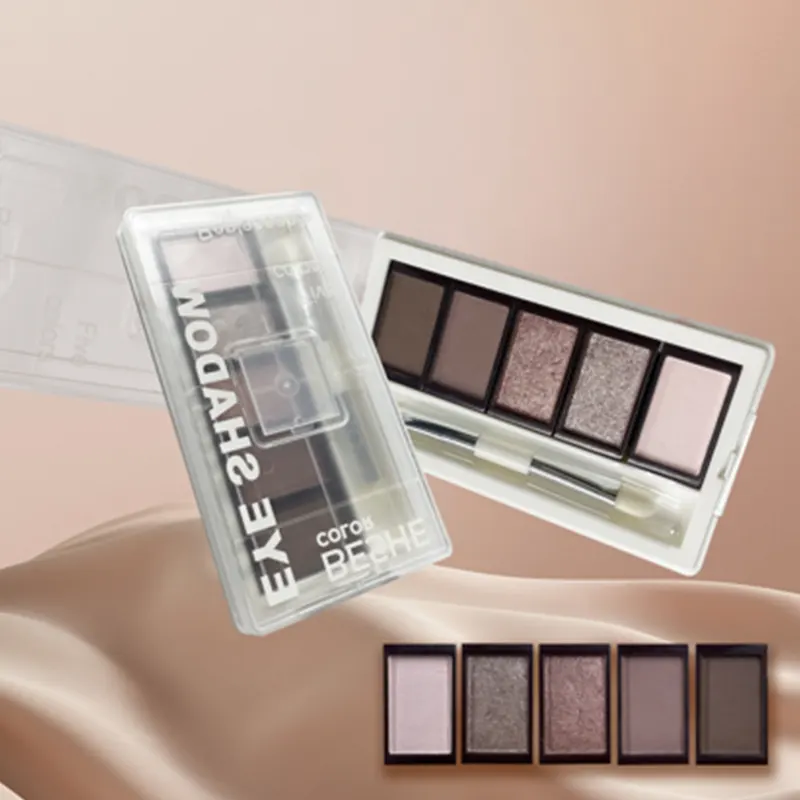 5 Farben Lidschattenpalette